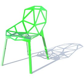 Chair One 3D Object | FREE Artlantis Objects Download